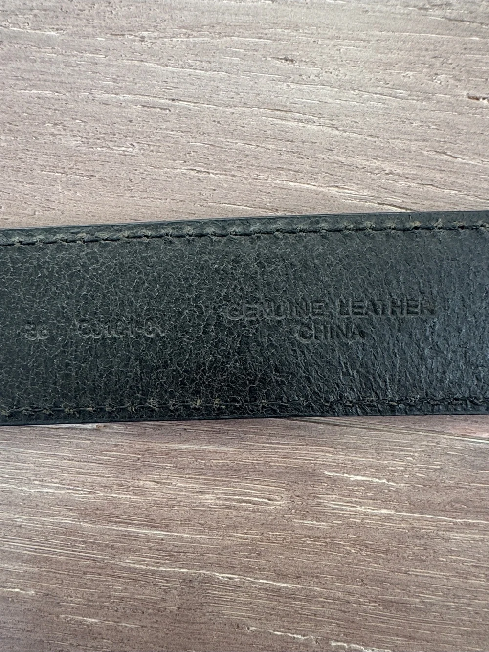 None black genuine